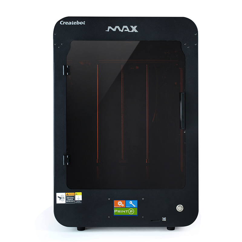 創(chuàng)立德 觸摸屏 單噴頭或雙噴頭 MAX 3D打印機 帶加熱板